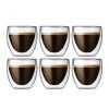 Double Wall Espresso Glasses 80ml (6 p.)